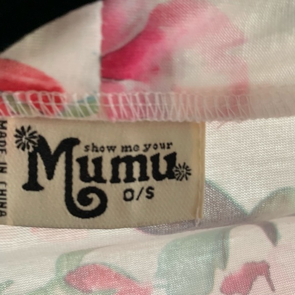 Mu Mu Hawaiian Floral Robe . O/S with tie belt - Picture 4 of 4